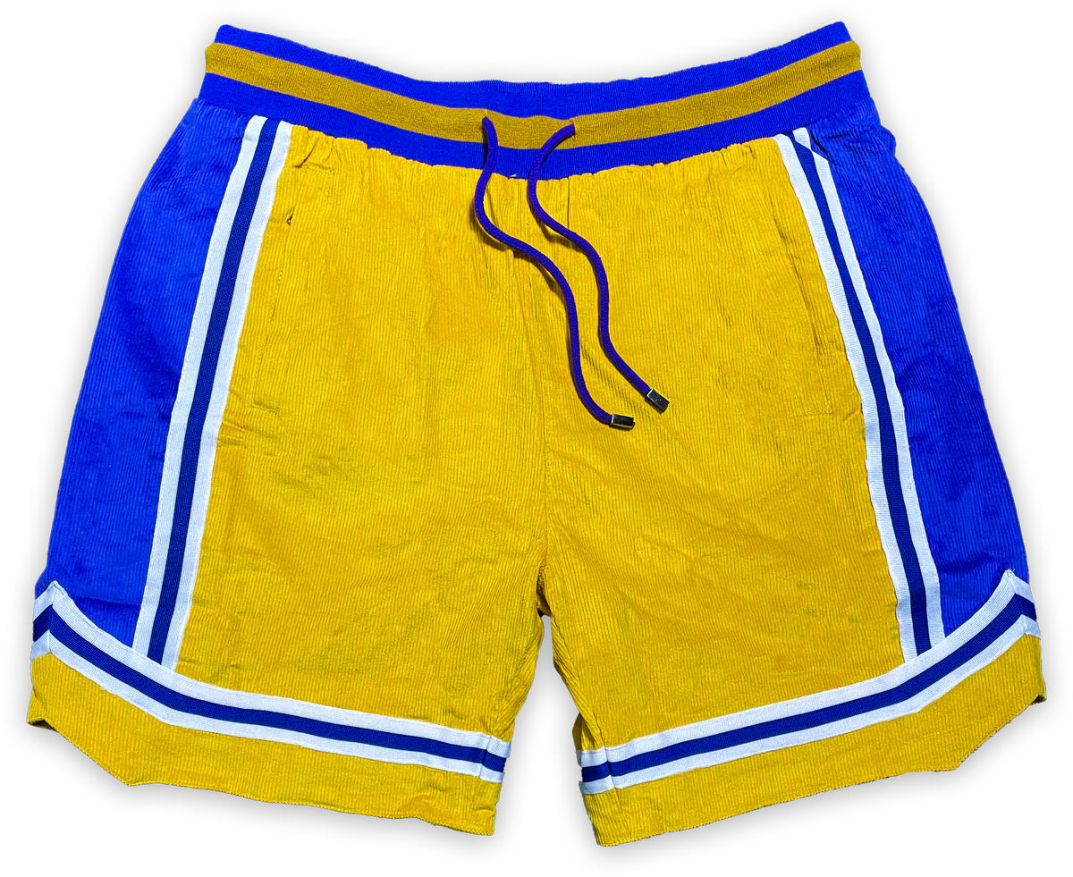 Corduroy Basketball Shorts