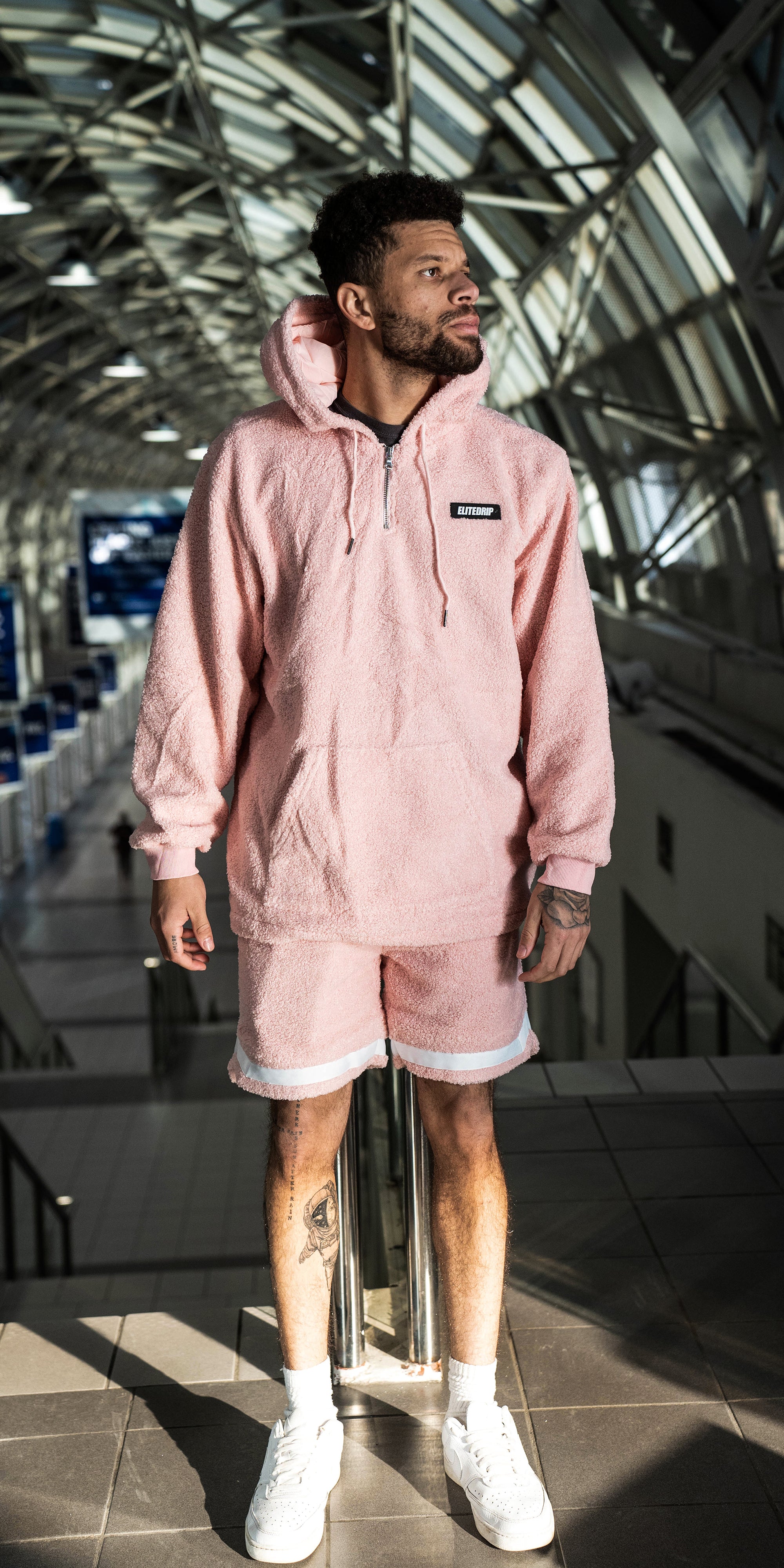 COZY PINK HOODIE - EliteDrip