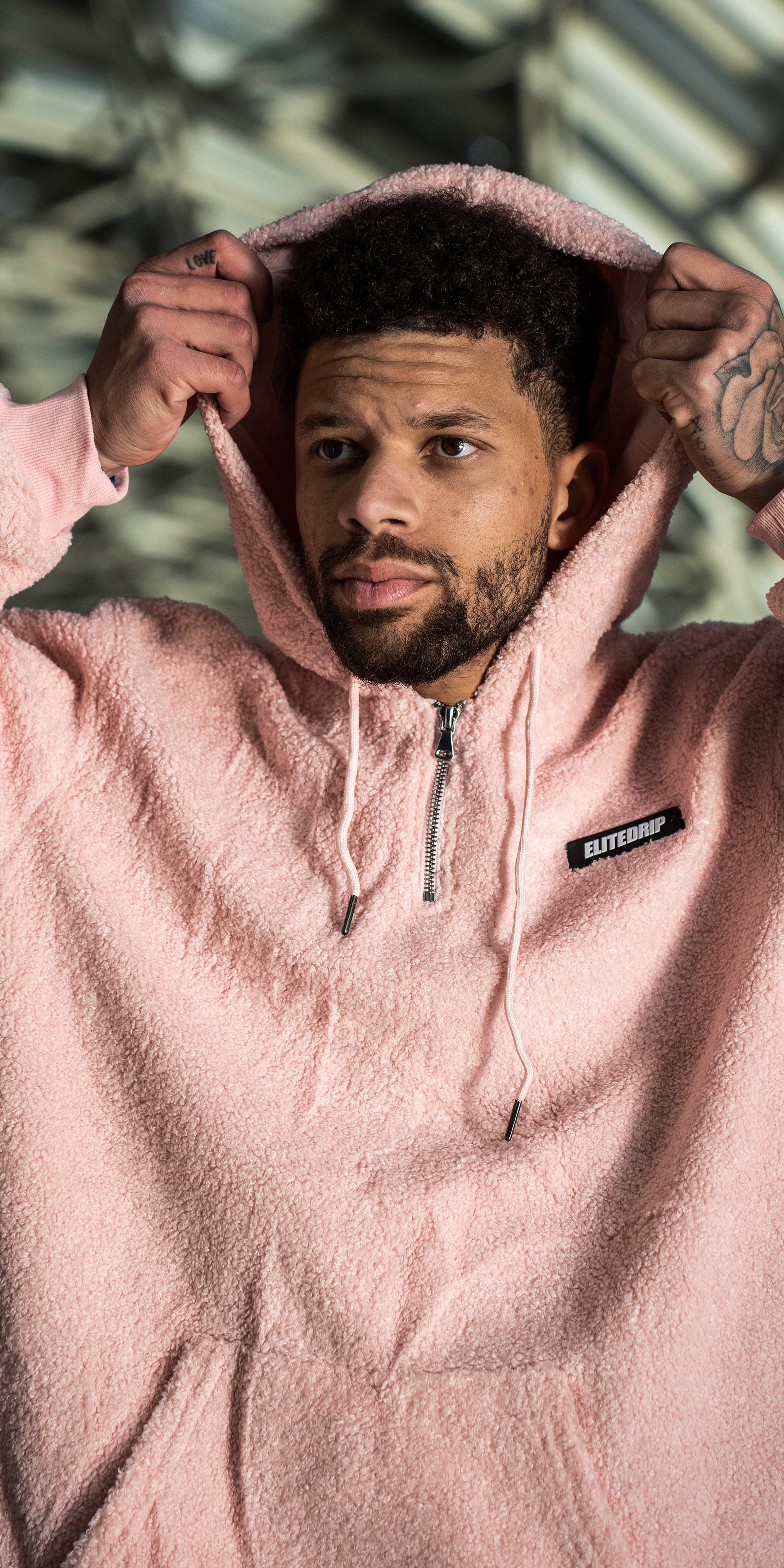 COZY PINK HOODIE - EliteDrip