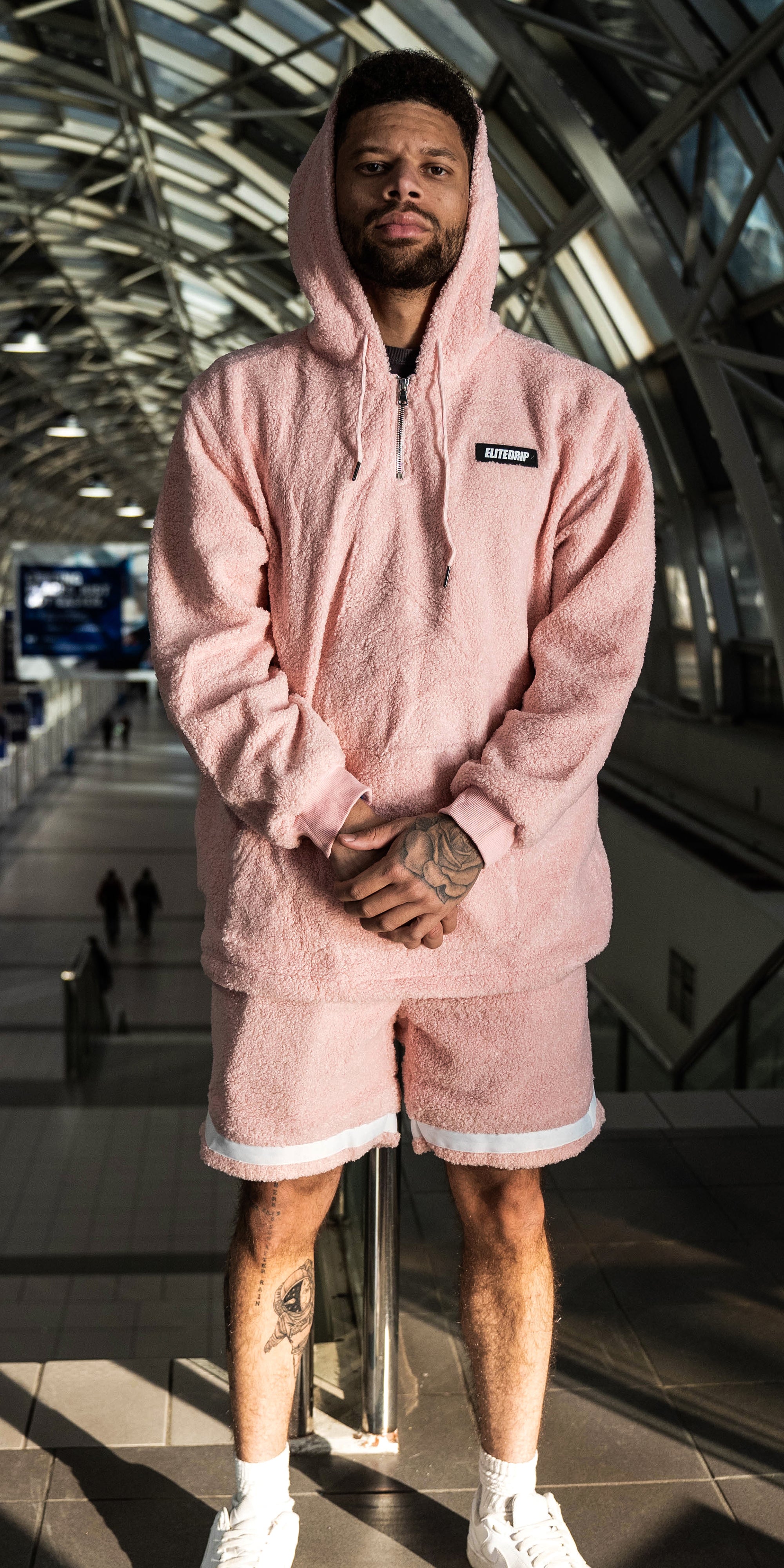 COZY PINK HOODIE - EliteDrip