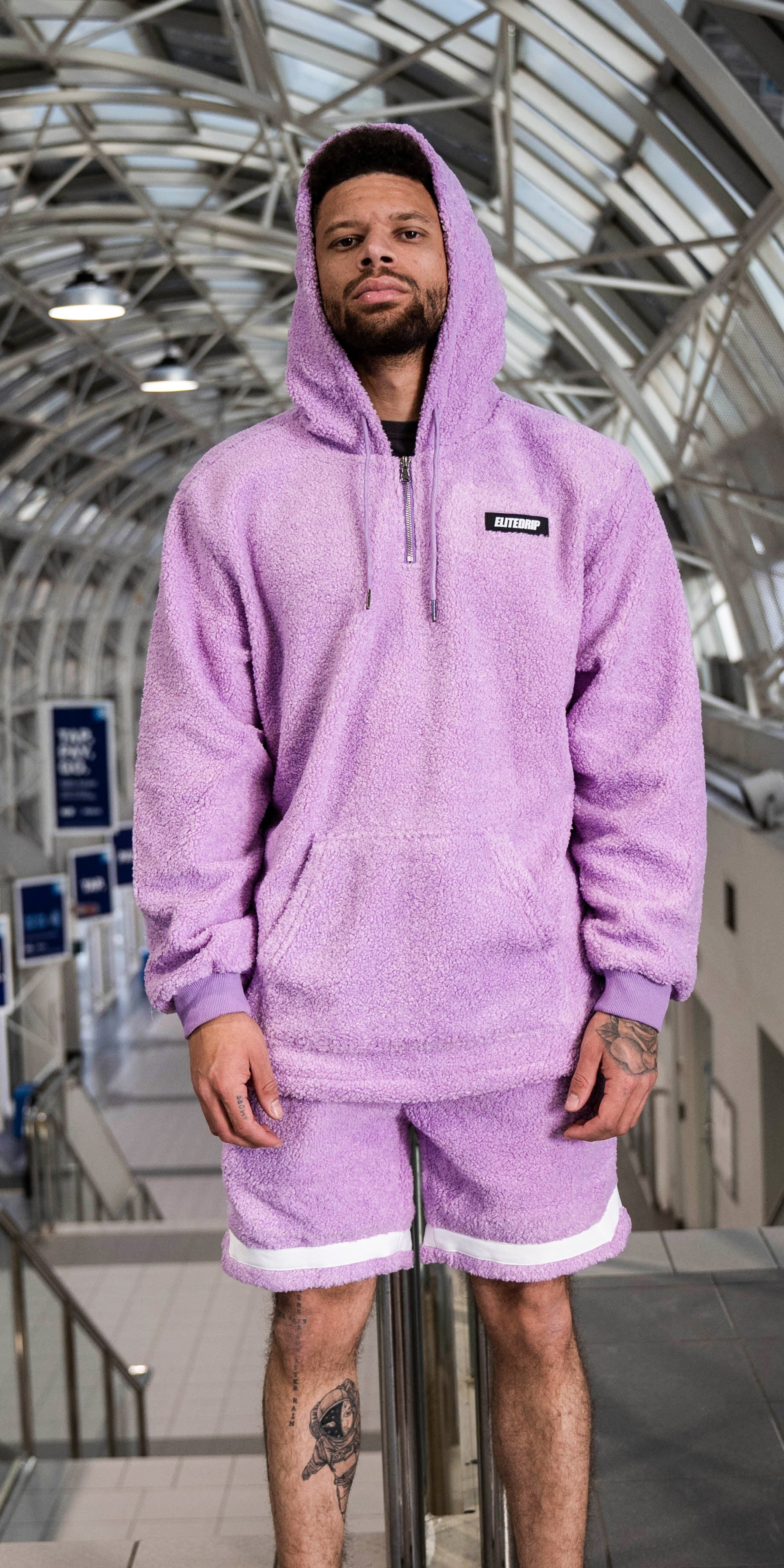 COZY PURPLE HOODIE