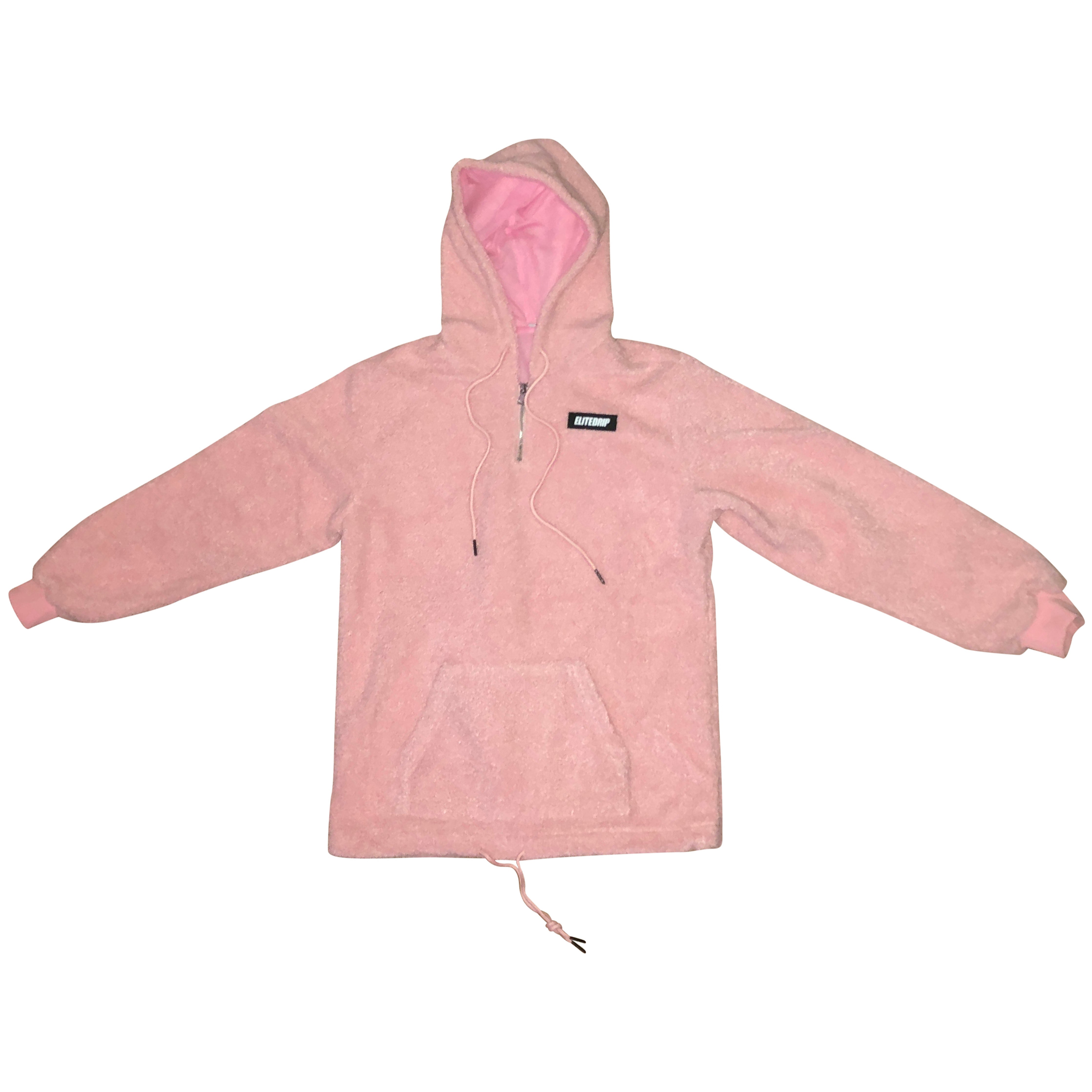COZY PINK HOODIE - EliteDrip