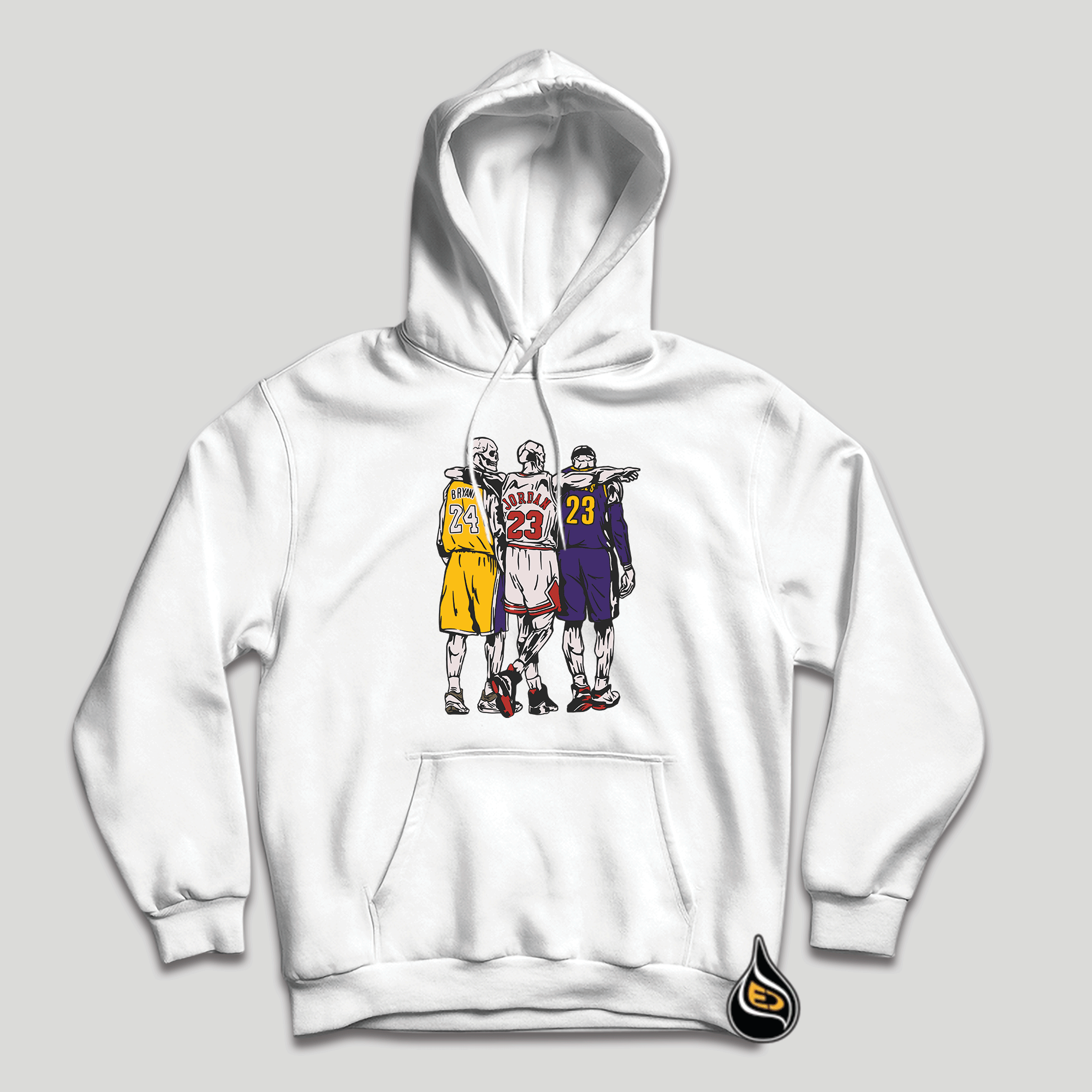 Big 3 (MJ x LBJ x Mamba) Hoodie - EliteDrip
