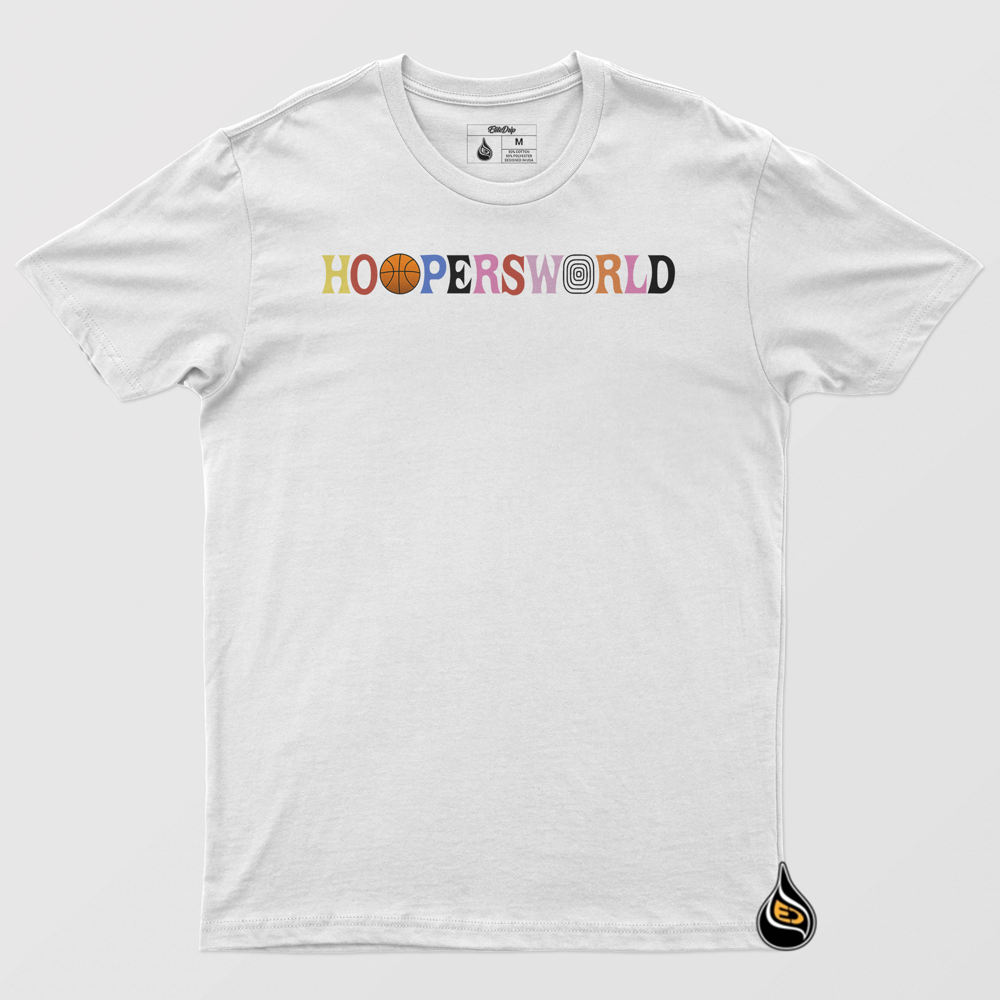 Hoopers World Tee - EliteDrip