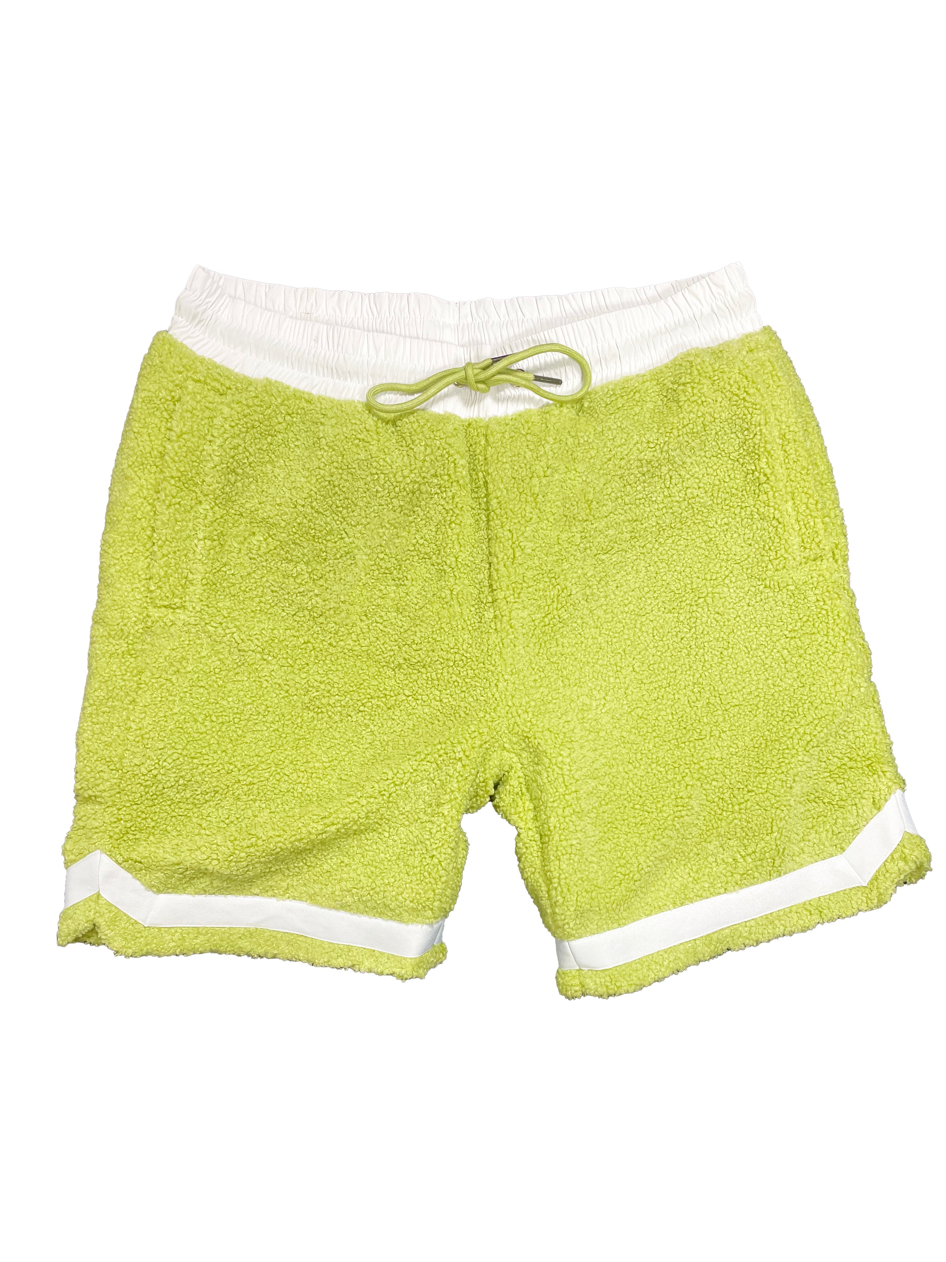 COZY GREEN SHORTS