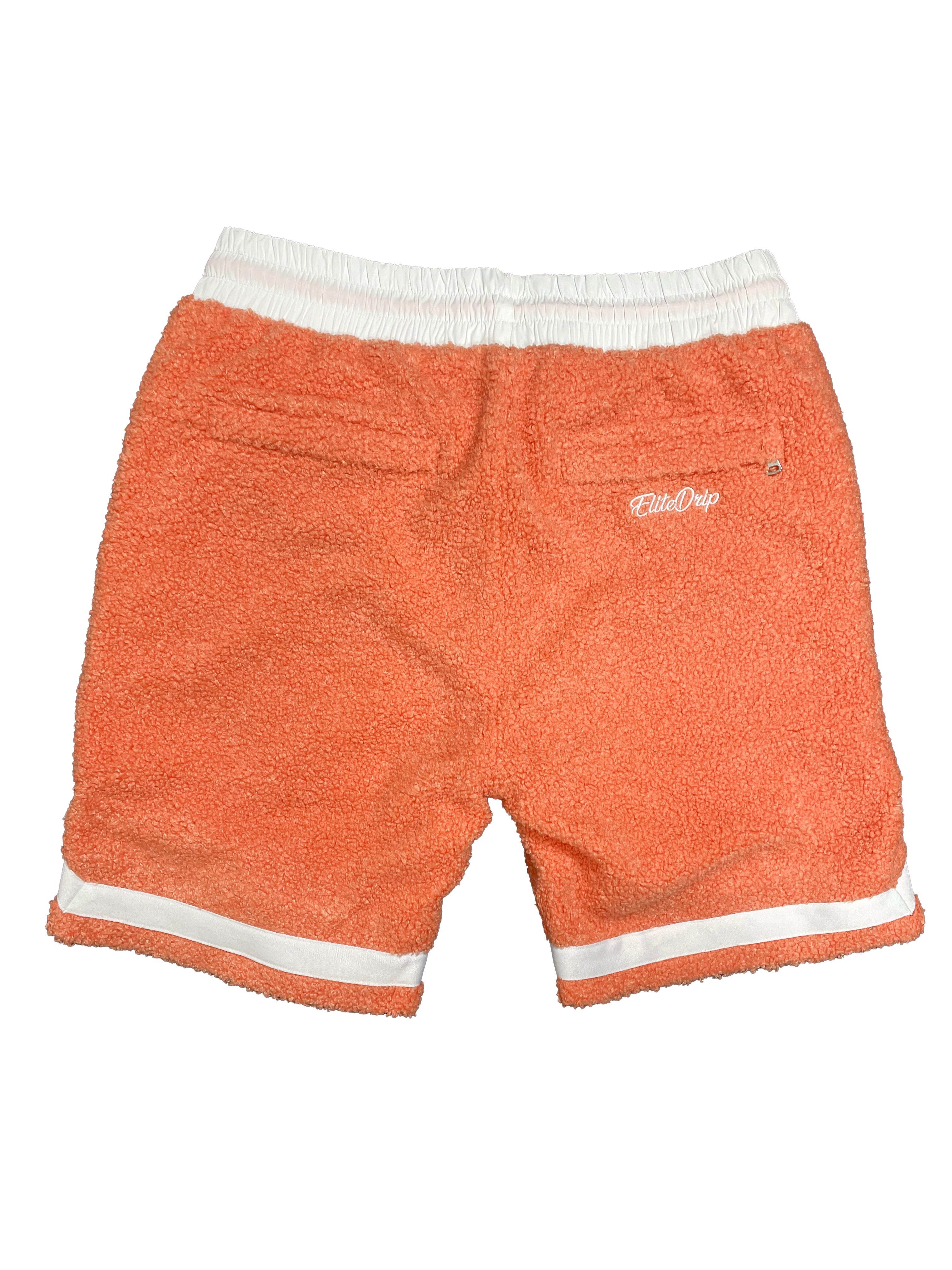 COZY ORANGE SHORTS - EliteDrip