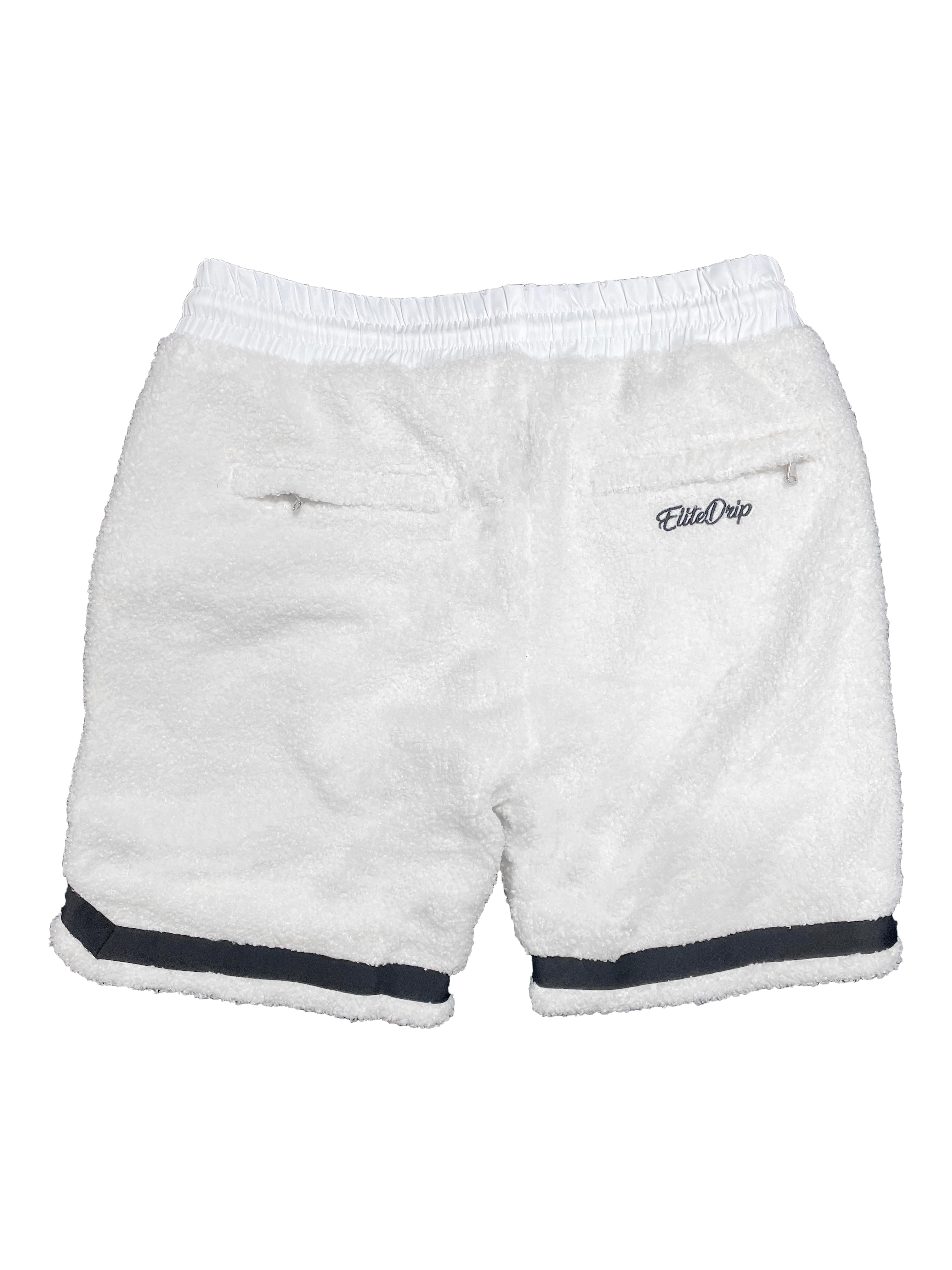 (ALMOST SOLD OUT) COZY WHITE SHORTS - EliteDrip